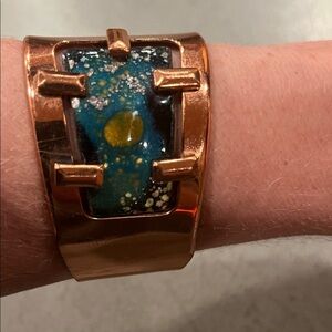 Vintage Matisse by Renoir of California copper cuff bracelet